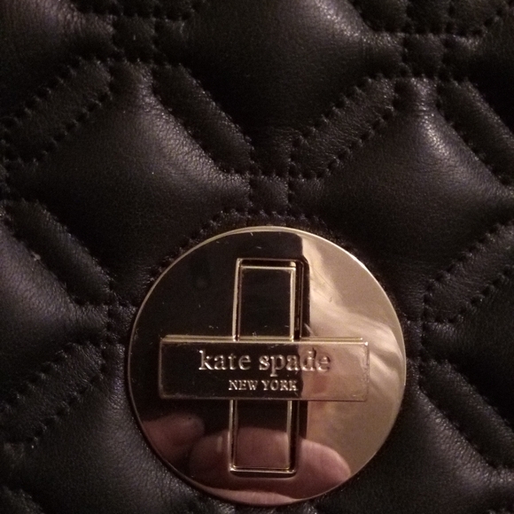 Kate Spade Quilted Black Bag - Picture 1 of 6